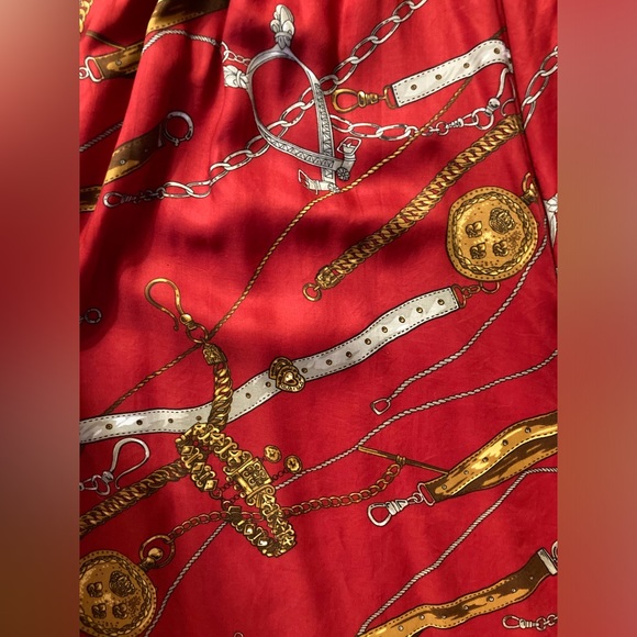 Vintage Equestrian Maxi Skirt - Picture 9 of 9